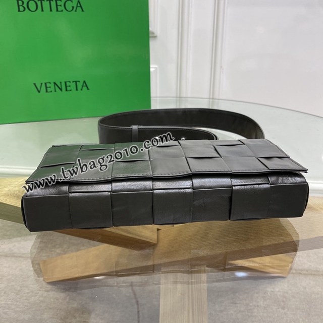 Bottega veneta高端女包 KF0010 寶緹嘉CASSETTE編織女包挎包 BV經典款粗編腰包  gxz1306